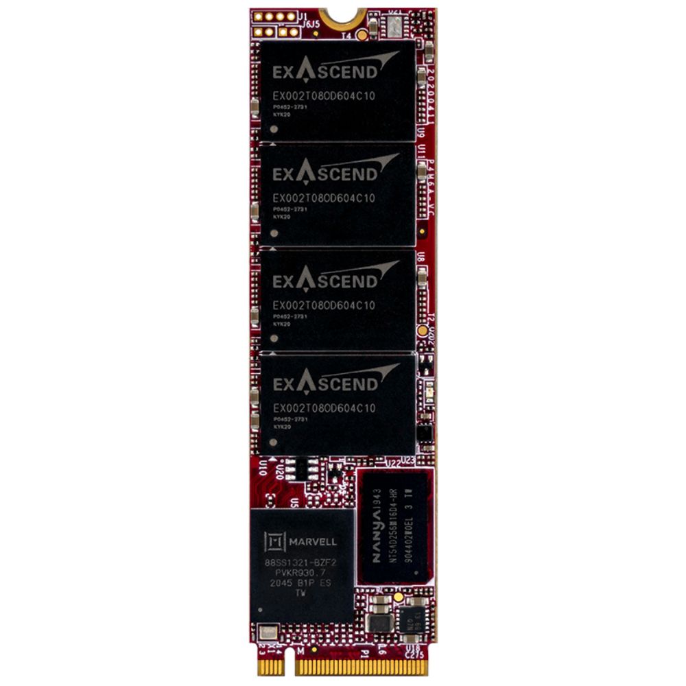 купить SSD 7680Gb, M.2 2280, Exascend PE4, 3D TLC, PCIe4.0, TBW 8000, EXPE4M7680GB в Алматы