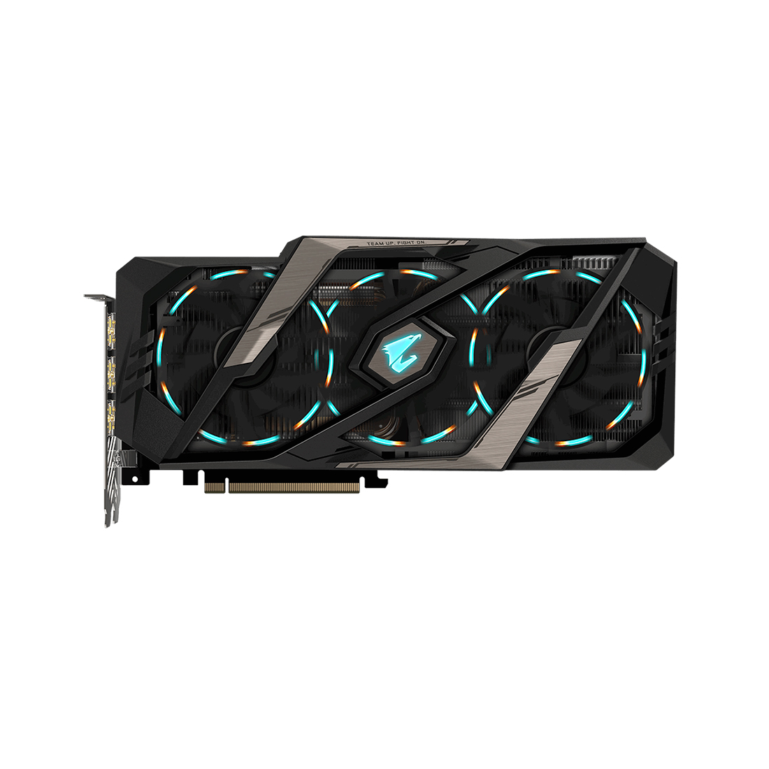 купить Видеокарта, Gigabyte, RTX2080Ti AORUS 11G (GV-N208TAORUS-11GC) 4719331303709, GDDR6, 352bit, USB-C, HDMI, 3-DP, Windforce 3X Fan, Цветная коробка в Алматы
