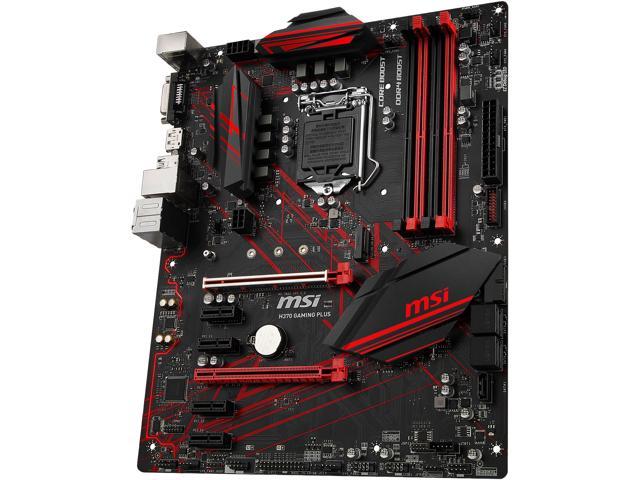 купить Сист. плата MSI H370 GAMING PLUS, H370, 4xDIMM DDR4, 2xPCI-Ex16, 4xPCI-Ex1, 5xSATA, M.2, DVI-D, DP, ATX в Алматы