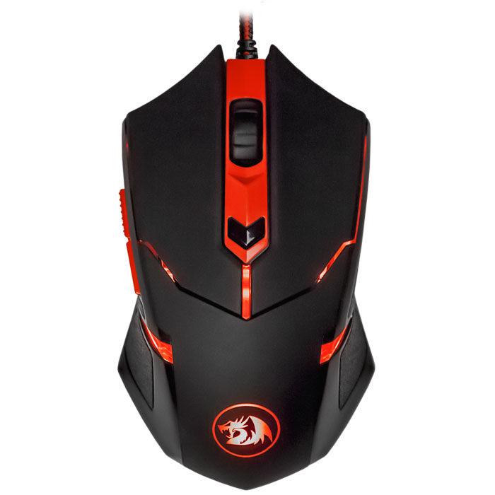 купить Мышь проводная игровая оптическая Redragon Centrophorus (черный) USB, 6 кнопок.                                                                                                                                                             в Алматы