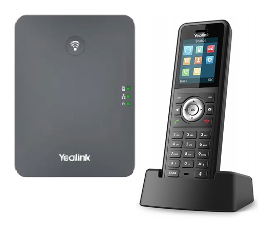 купить Yealink W79P DECT (база W70B +трубка W59R ) до 10 SIP-аккаунтов, до 10 трубок на базу, до 20 одноврем. Вызовов в Алматы