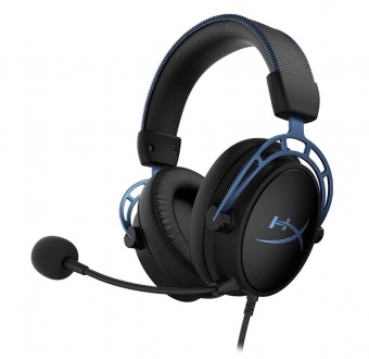 купить Наушники-гарнитура игровые HyperX HX-HSCAS-BL/WW Cloud Alpha S в Алматы