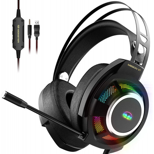 купить Наушники TWS MONSTER Mission V1 (Black) в Алматы