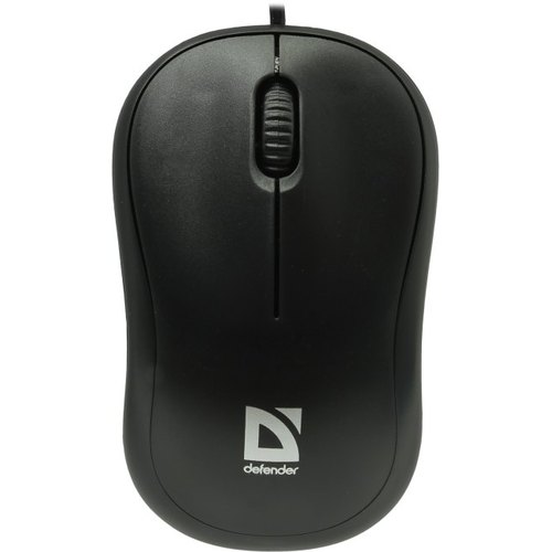 купить Мышь Defender Patch MS-759 black оптическая/3 кнопки/1000DP/1,1m (MS-759) в Алматы