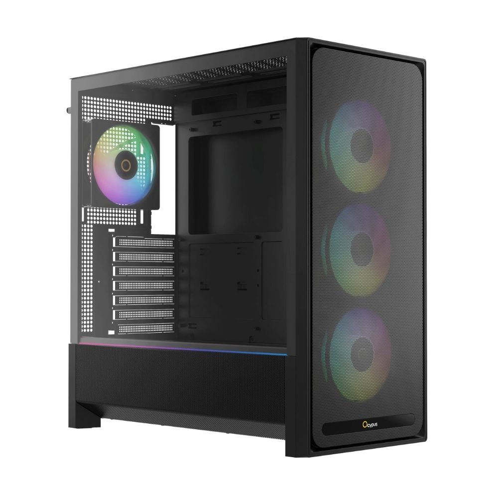 купить Корпус Ocypus Delta C70 BK ARGB EATX/ATX/mATX/ITX Type-C Черный Delta-C70-BKG400XX-GL в Алматы