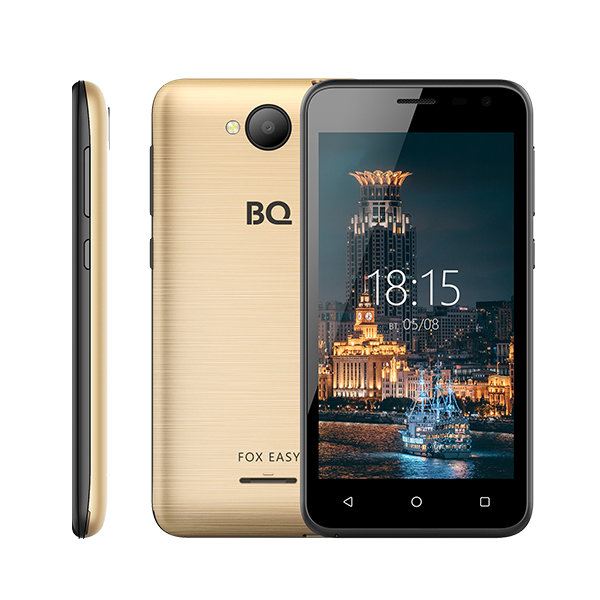 купить Смартфон BQ-4501G Fox Easy Золотой /  в Алматы
