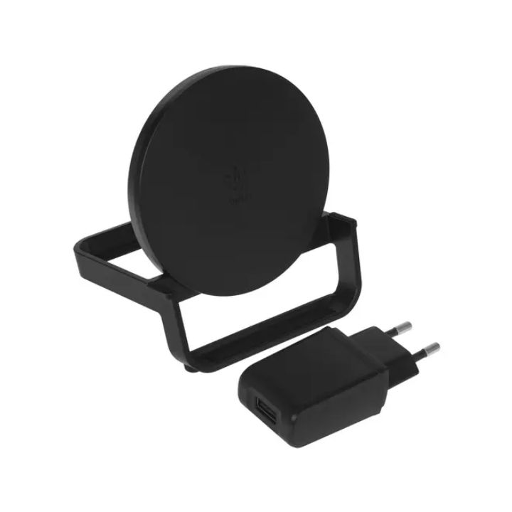 купить Беспроводное зарядное устройство Belkin Stand Wireless Charging Qi, 10W, black в Алматы