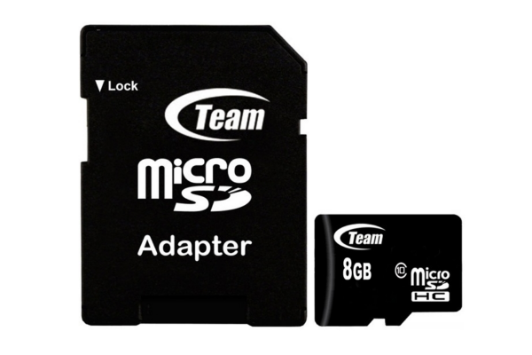 купить Карта памяти Team Group TUSDH8GCL1003, Micro-SDHC, 8Gb, Class 10 w/Adapt в Алматы