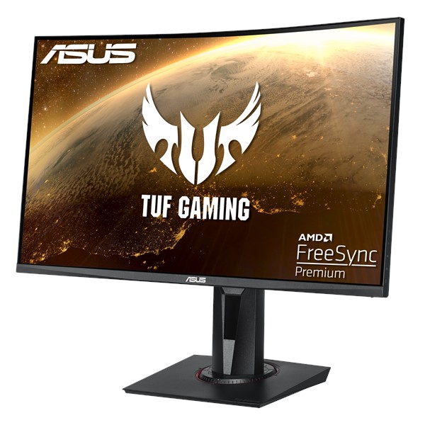 купить Монитор ASUS VG27WQ VA,27*,16:9 WQHD (2560x1440x165Hz),400cd/m2,3000:1,178/178,1ms,HDMI,DP,Sp 2W,Gaming,Black в Алматы