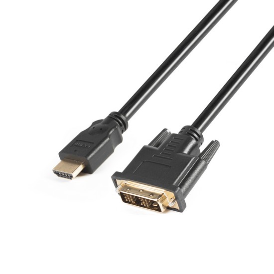 купить Переходник, SHIP, SH6048-1.5P, HDMI на DVI 18 1, Пол. пакет, 1.5 м, Чёрный в Алматы