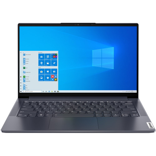 купить Ноутбук Lenovo Yoga Slim7 14ITL05 14* FHD Intel® Core™ i7 1165G7/8Gb/SSD 512Gb/Win10/Fabric Slate Grey(82A300D0RK) в Алматы