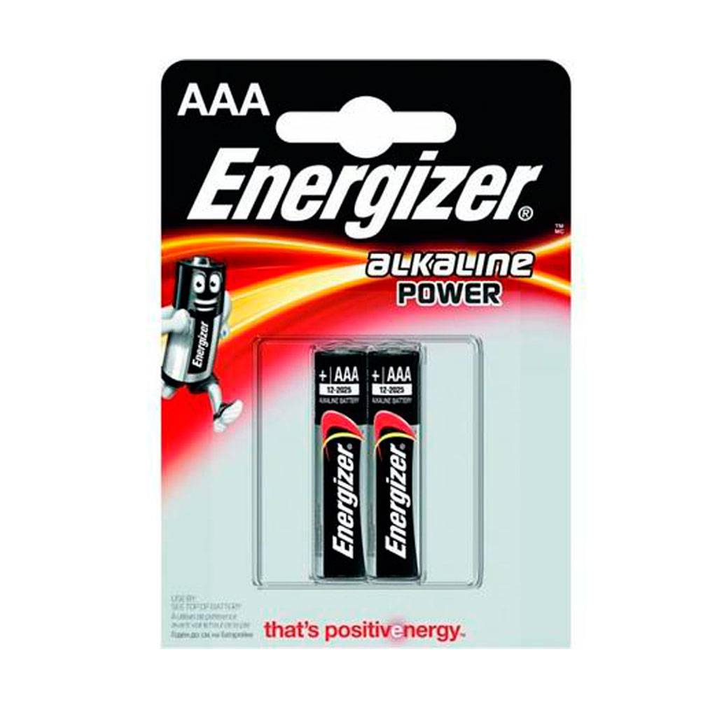 купить Элемент питания LR03 AAA Energizer POWER Alkaline 2 штуки в блистере в Алматы