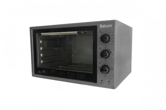 купить Электропечь Saturn ST-EC3801 (42л) серый в Алматы