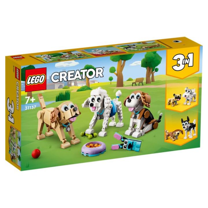 купить  LEGO: Очаровательные собаки Creator 31137 в Алматы