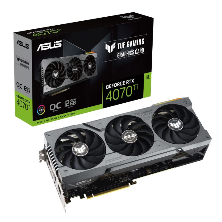 купить Видеокарта ASUS TUF-RTX4070TI-O12G-GAMING в Алматы