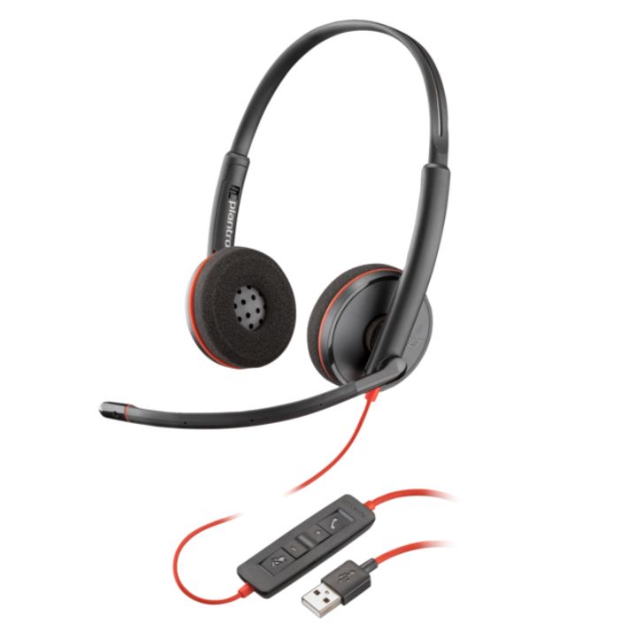 купить Наушники HP Poly Blackwire 3220 Stereo USB-A Headset (80S02AA) в Алматы