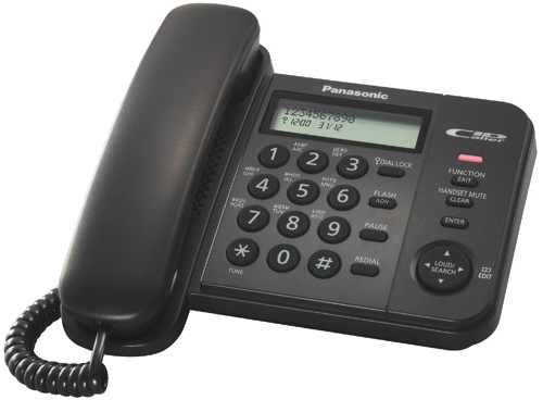 купить Телефон Panasonic KX-TS2356RUB (black) в Алматы