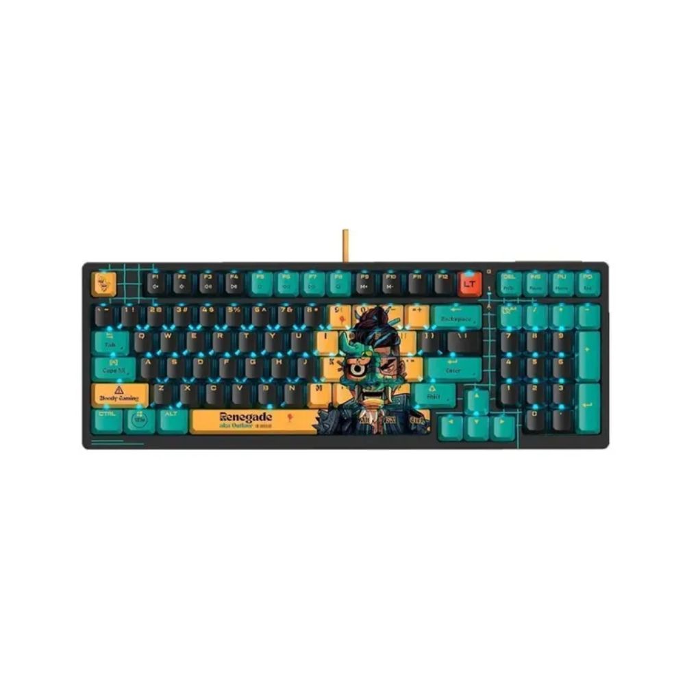 купить Клавиатура игровая A4tech Bloody AT98 Renegade Black Midnight в Алматы
