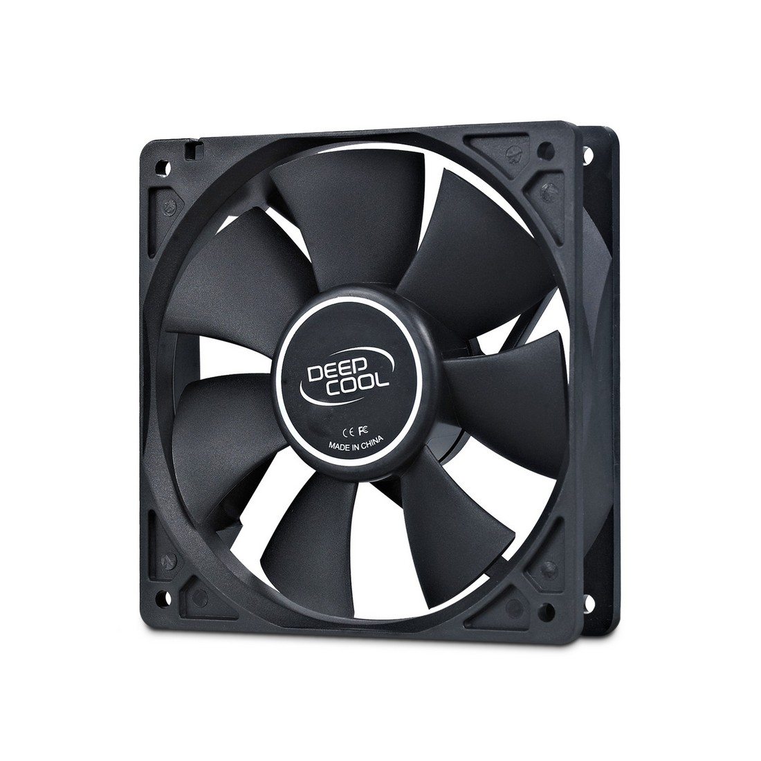 купить Кулер для компьютерного корпуса, Deepcool, XFAN 120 DP-FDC-XF120, 120мм, 1300±10%об.мин, 3pin, Габариты 120х120х25мм, Чёрный в Алматы