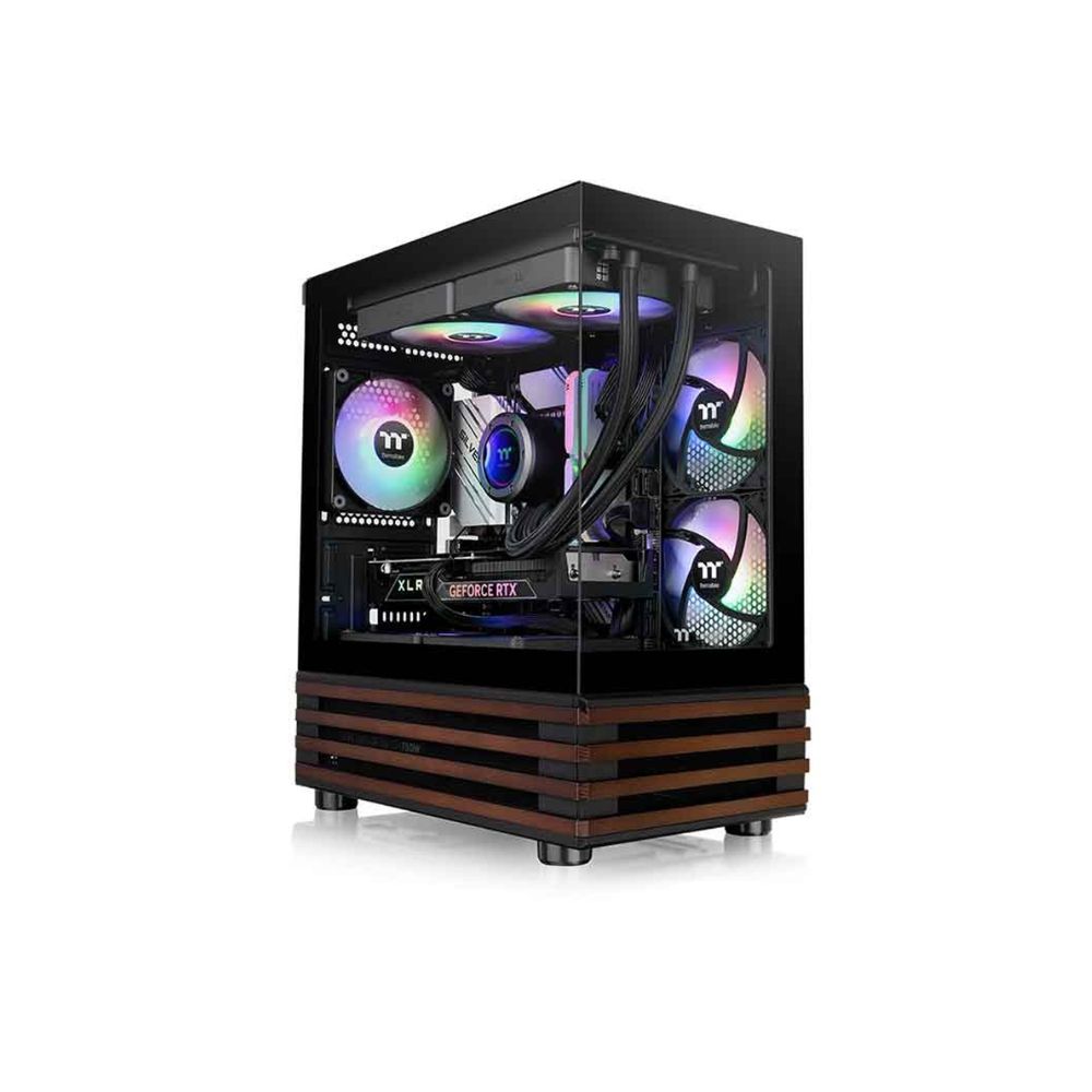 Купить Корпус Montech SKY 3 (B) ATX/Micro-ATX/Mini-ITX (Back-Connected MB) 2xUSB3.0 1xType-C 1xAudio Черный в Алматы