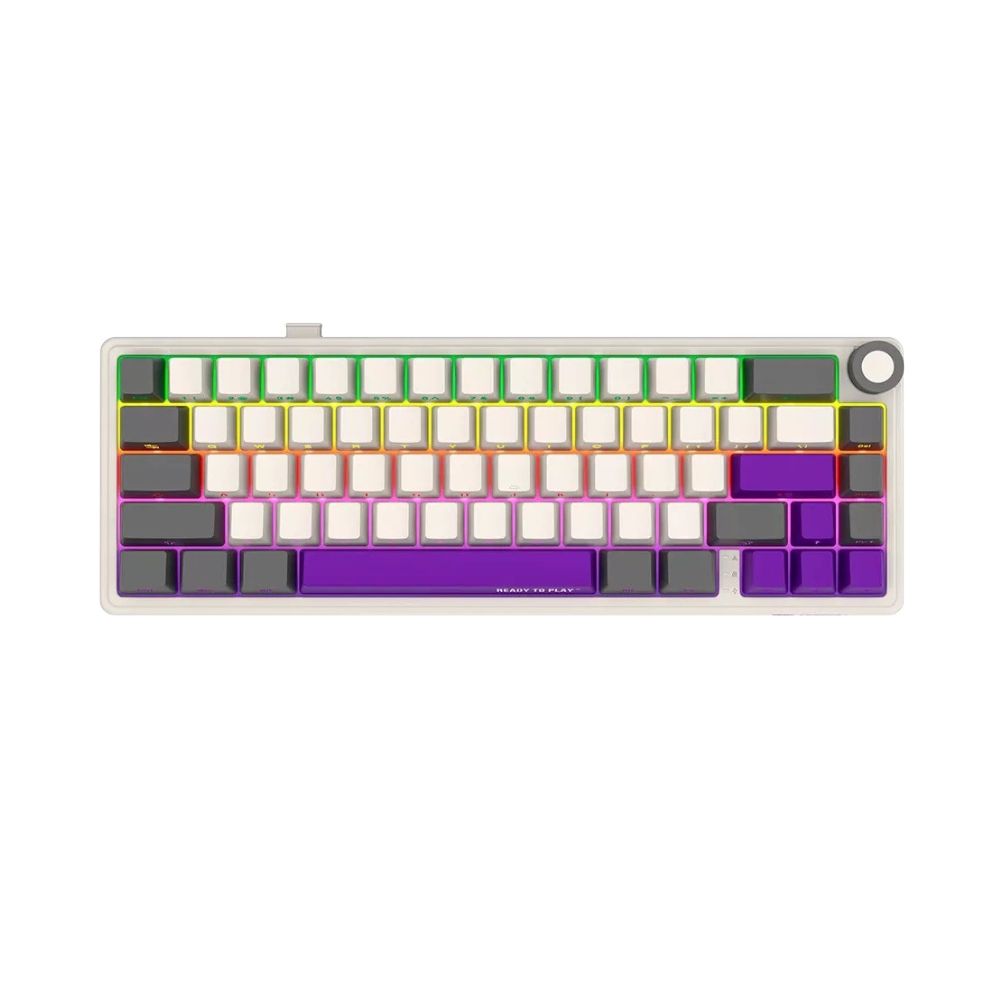 Купить LORGAR KBP70MW, Wireless 65% Mechanical Gaming Keyboard Pro, Beige, EN/RU layout в Алматы