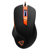 купить CANYON Eclector GM-3 Wired Gaming Mouse with 6 programmable buttons, Pixart optical sensor, 4 levels of DPI and up to 3200, 5 million times key life, 1.65m Braided USB cable,rubber coating surface and colorful RGB lights, size:130*75*40mm, 140g в Алматы
