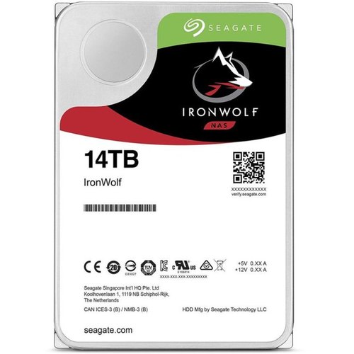 купить Жесткие диски IronWolf и IronWolf Pro для систем NAS 14Tb Seagate SkyHawk AI Survelilance SATA3 3.5* 256Mb 7200rpm ST14000VE0008.  в Алматы