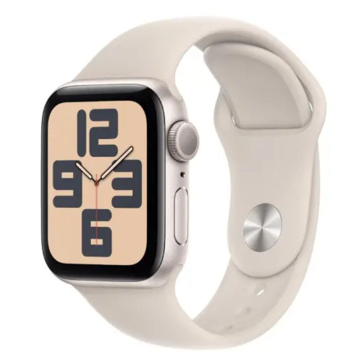 купить Смарт часы Apple Watch SE GPS 44mm Starlight&nbsp;A2723&nbsp;MRE53QR/A в Алматы