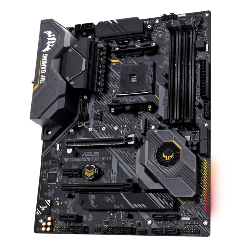 купить Материнская плата ASUS TUF GAMING X570-PRO (WI-FI)  AM4  4xDDR4 8xSATA3 Raid 2xM.2 1xHDMI 1xDP ATX в Алматы