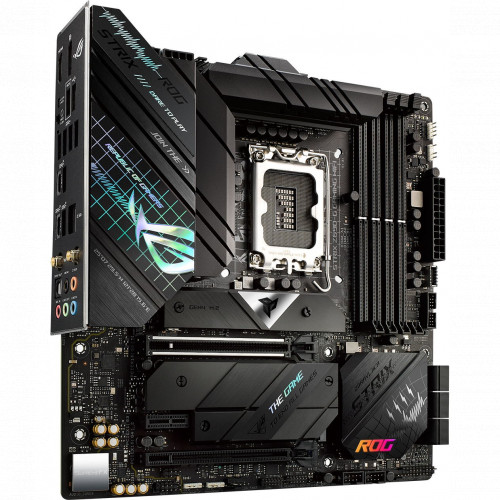 купить Материнская плата ASUS ROG STRIX Z690-G GAMING WIFI, LGA1700 4xDDR5 6xSATA3 RAID 3xM.2 HDMI DP ATX в Алматы