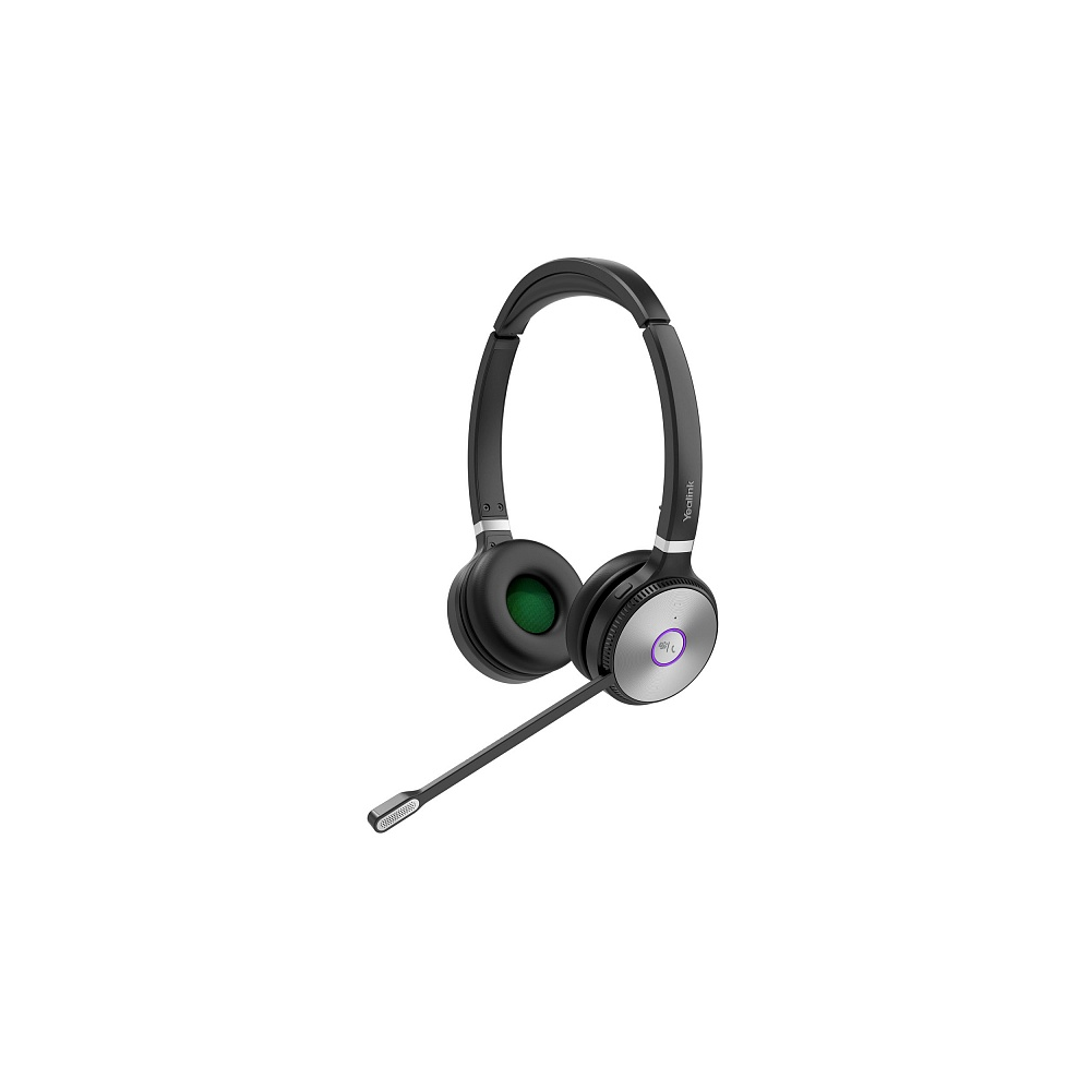 купить Yealink WH62 Dual Teams Дуо, Беспроводная, HD звук, 160м DECT, Шумоподав, USB-хаб в Алматы