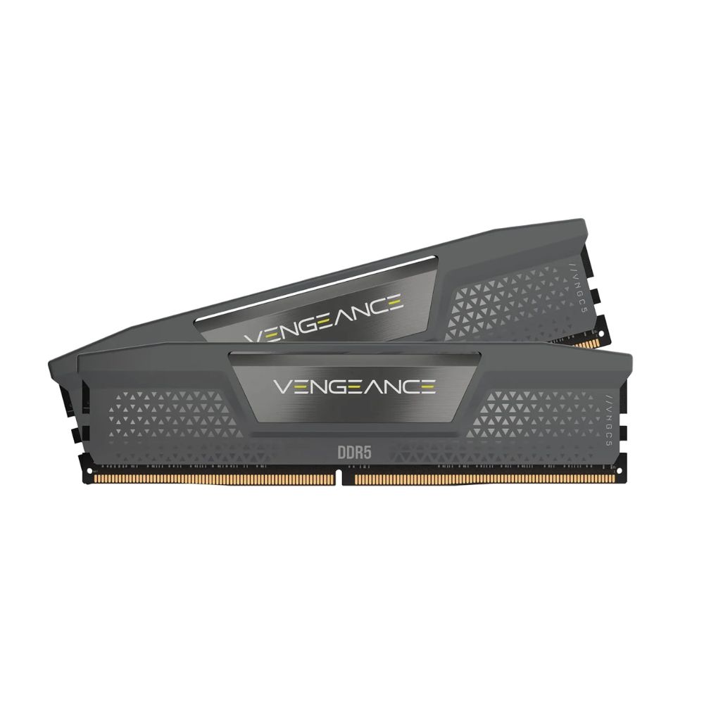 купить CORSAIR DDR5, 5200MT/s 16GB 2x8GB DIMM, Unbuffered, 40-40-40-77, 1Gbx16, Std PMIC, AMD EXPO, VENGEANCE DDR5 Cool Grey Heatspreader, Black PCB, 1.25V в Алматы