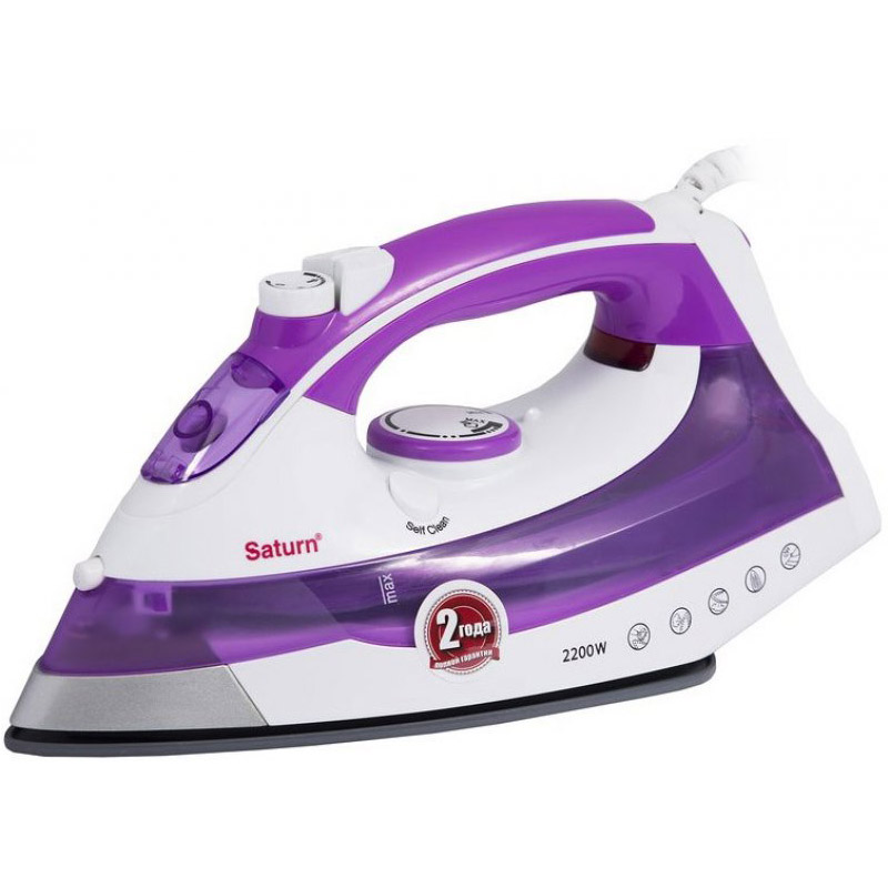 купить Утюг Saturn ST-CC0213 фиолетовый в Алматы