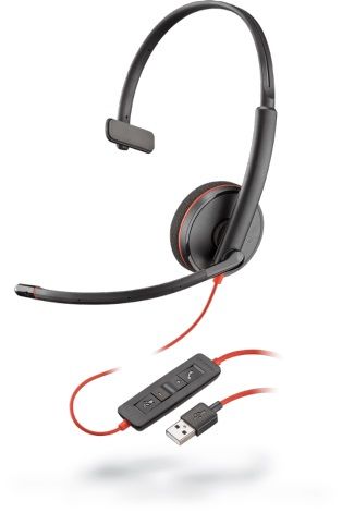 купить Plantronics наушники 209744-101 BLACKWIRE,C3210 USB-A в Алматы