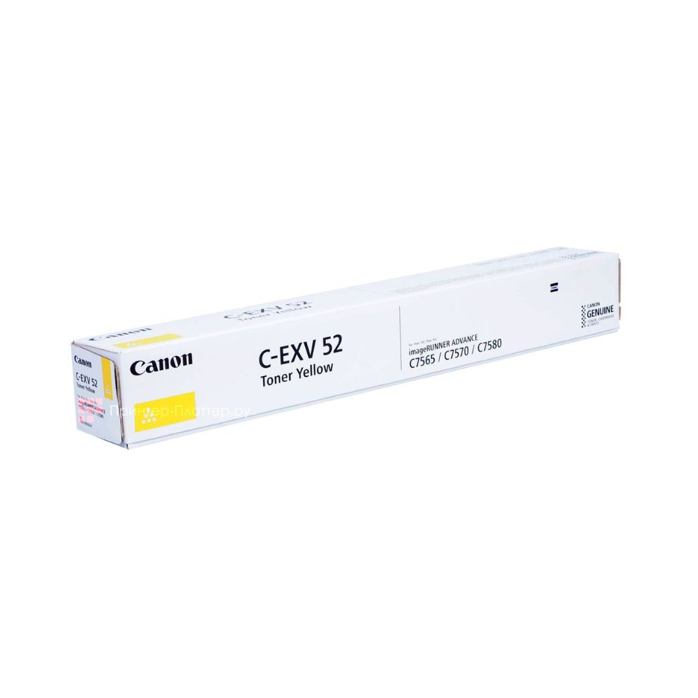 купить Тонер Canon CEXV 52 Yellow (1001C002) в Алматы