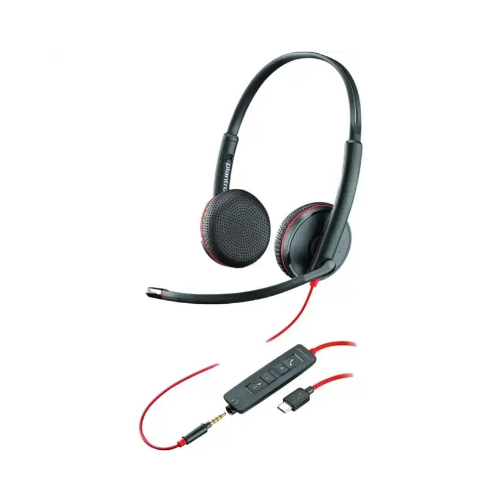 купить Plantronics наушники BLACKWIRE,C3225 USB-C&nbsp;209751-101 в Алматы