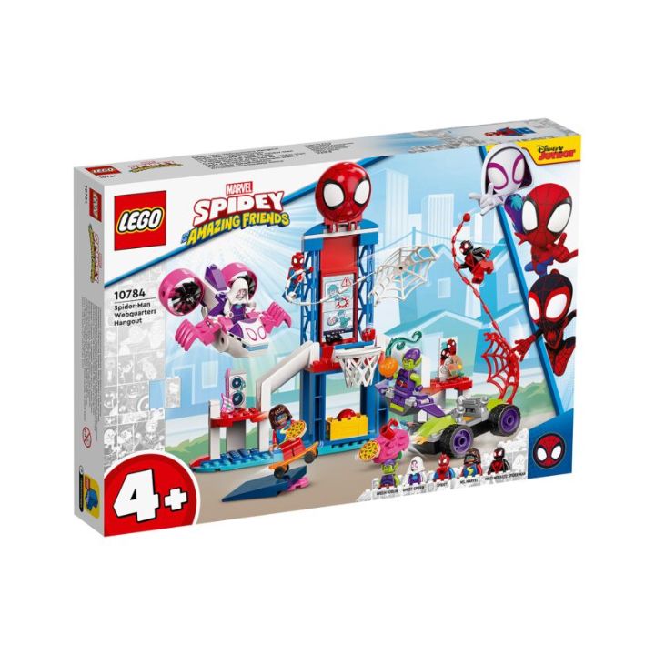 купить Конструктор LEGO Marvel Вечеринка в штабе Человека-Паука Super Heroes в Алматы
