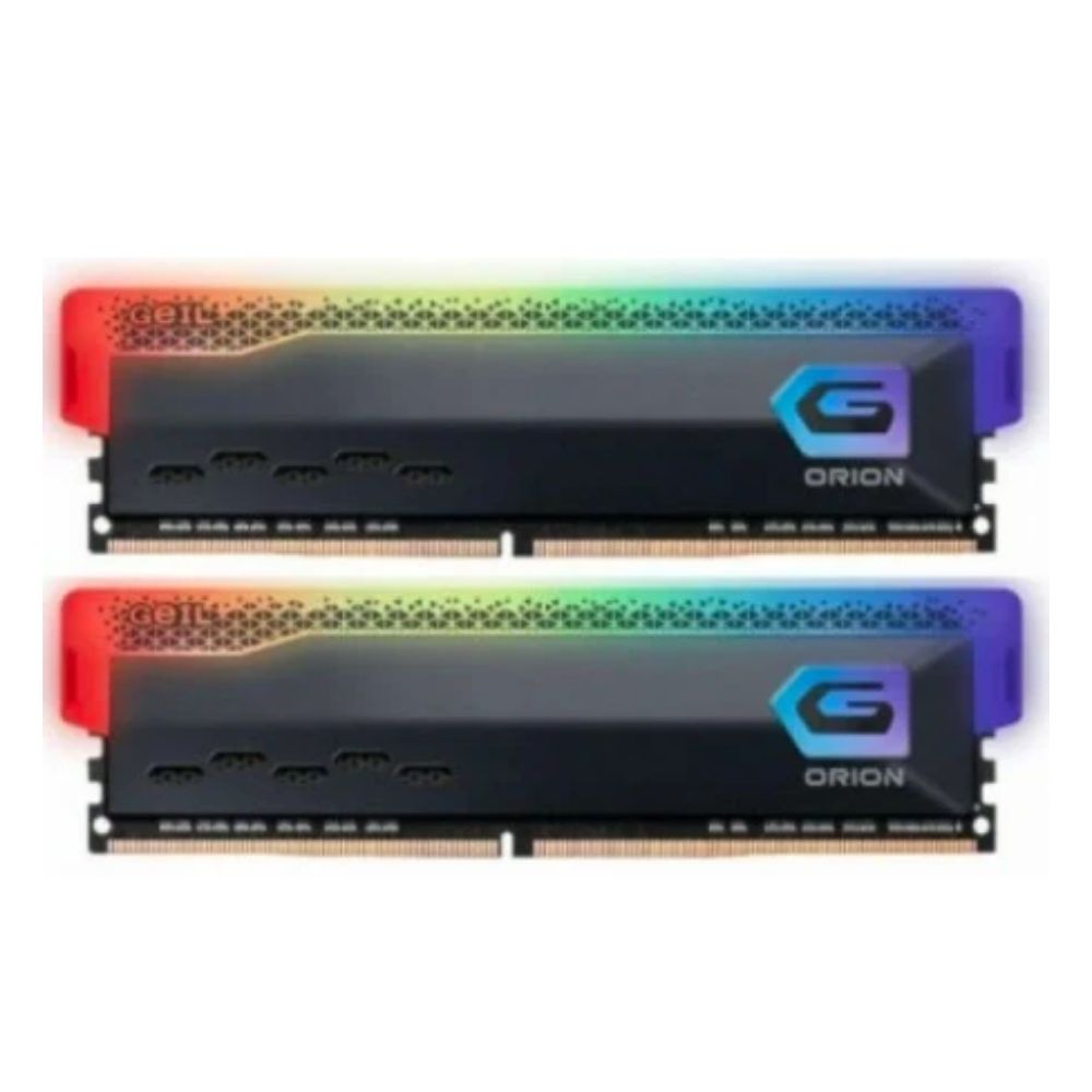 купить Оперативная память 32GB Kit (2x16GB) GEIL Orion V RGB 5600Mhz DDR5 GVSG532GB5600C38ADC Titanium Gray в Алматы