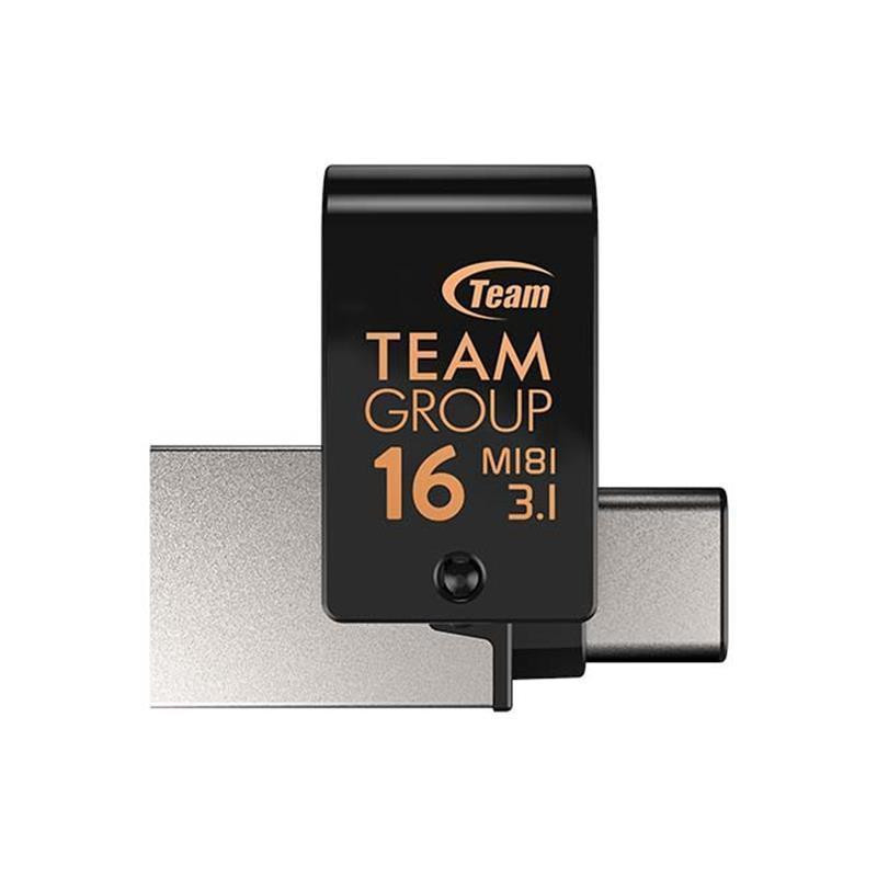 купить Устройство хранения данных USB Flash Team Group TEAM M181 3.0 DRIVE 16GB BLACK, TM181316GB01 в Алматы