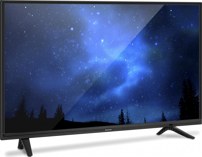 купить Телевизор 40* SKYWORTH 40E20, LED, FullHD (1920x1080), Частота: 60 Герц,  Порты: HDMI, Композитный, USB, Система приема: DVB-T2/C/S2,CI+ . Безрамочный Дизайн. в Алматы