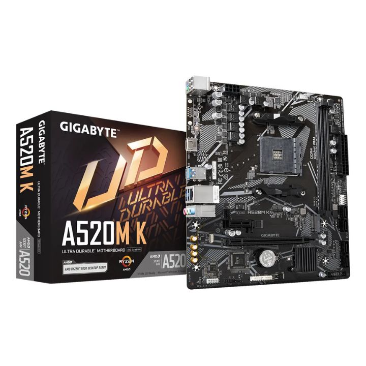 купить Материнская плата Gigabyte A520M K в Алматы