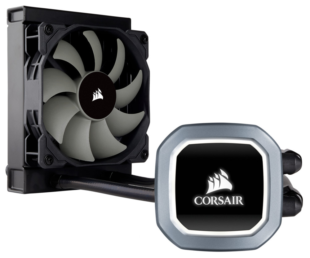 купить Водяное охлаждение для CPU Corsair Hydro Series H60, LGA1151//AM4 CW-9060036-WW в Алматы