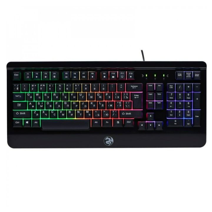 купить Клавиатура игровая 2E Gaming KG320 LED USB Black в Алматы