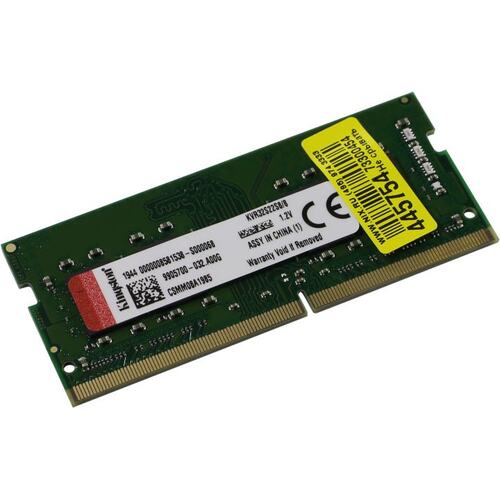 купить Модуль памяти Kingston KVR32S22S8/8  DDR4 SODIMM 8Gb 3200 MHz CL22 в Алматы