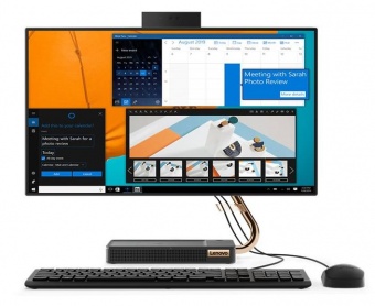 купить Моноблок Lenovo IdeaCentre A540-24ICB  23.8** FHD(1920x1080) IPS/Intel Core i7-9700T 2.00GHz Octa/16GB/128GB SSD+1TB/AMD Radeon RX 540X 2GB/noDVD/WiFi/BT4.0/CR/KB+MOUSE(USB)/DOS/1Y/BLACK в Алматы
