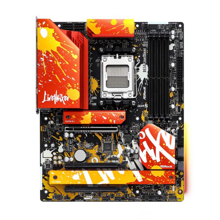 купить Материнская плата ASRock B650 LIVEMIXER AM5 4xDDR5 2xSATA3 3xM.2 HDMI DP ATX в Алматы