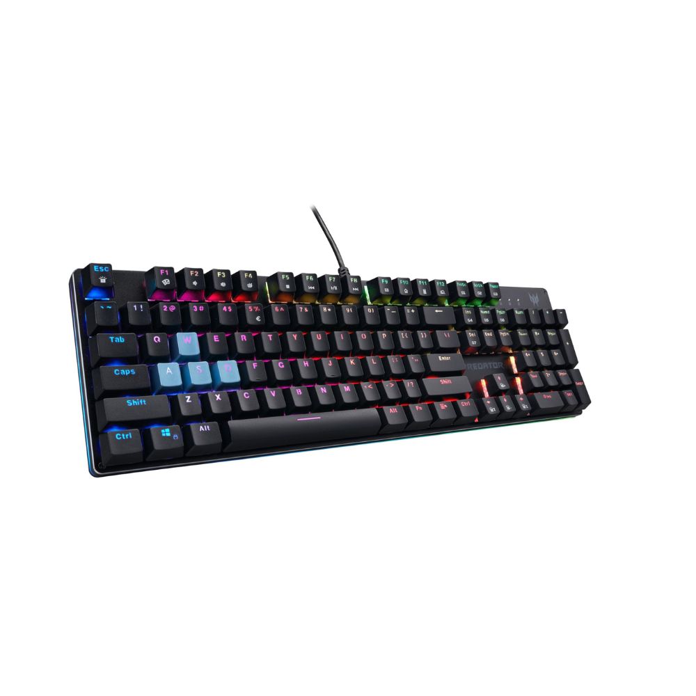 Купить Проводная игровая клавиатура Acer Predator Aethon 303, PKW200 (Retail pack), Black, USB в Алматы