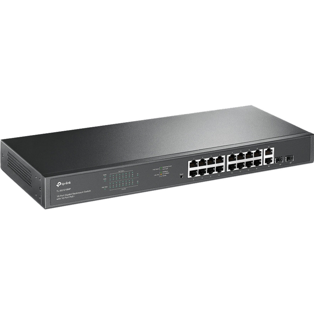 купить TP-Link TL-SG1218MP 18-портовый гигабитный коммутатор с 16 портами PoE+ в Алматы