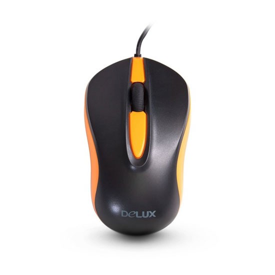 купить Компьютерная мышь, Delux, DLM-137OUB, 3D, Оптическая, 1000dpi, USB, Длина кабеля 1.6 метра, Размер: 102,5*61,10*40,85 мм., Чёрный в Алматы