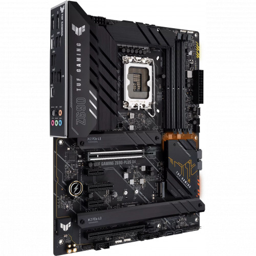 купить Материнская плата ASUS TUF GAMING Z690-PLUS D4, LGA1700 4xDDR4 4xSATA3 4xM.2 1xHDMI 1xDP ATX в Алматы